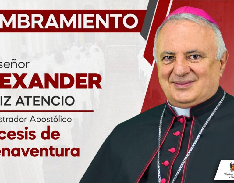 Monseñor Alexander Matiz Atencio, designado administrador apostólico de la Diócesis de Buenaventura