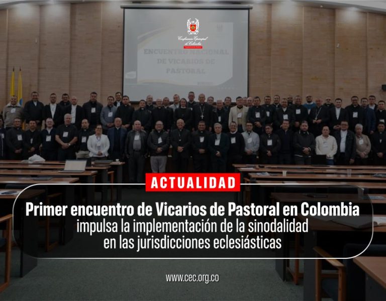 Vicarios de pastoral en Colombia impulsan la sinodalidad desde los procesos pastorales de las Iglesias particulares