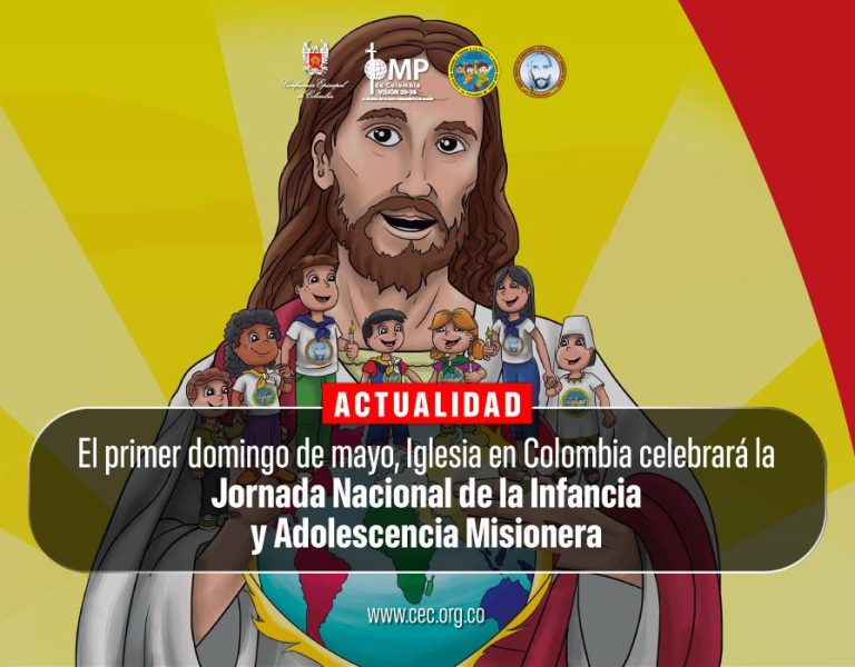 OMP Colombia invita a vivir este 3 de mayo la Jornada Nacional de la Infancia y Adolescencia Misionera