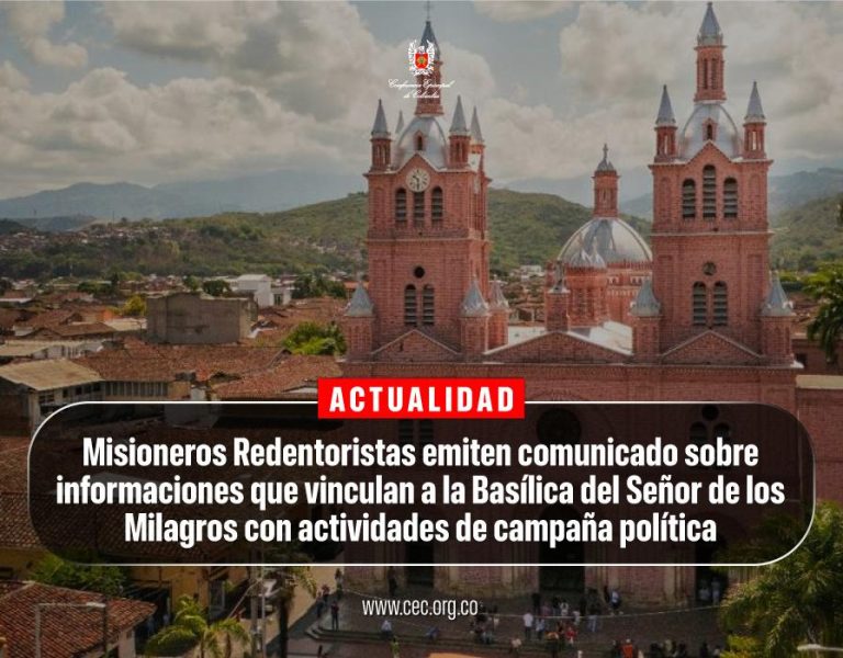 Basílica del Señor de los Milagros de Buga no está vinculada a actividades de campaña política, aclaran Redentoristas