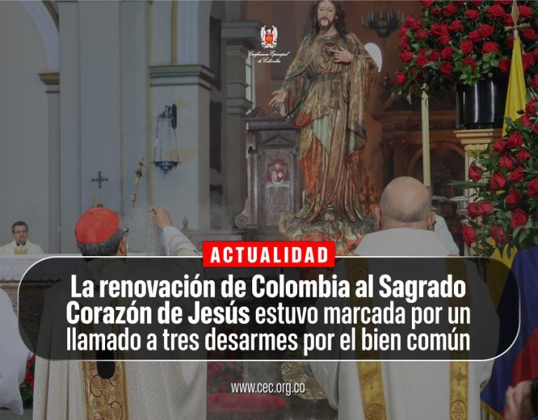 Desarmar el corazón, las palabras y las manos: el llamado del cardenal Rueda para Colombia