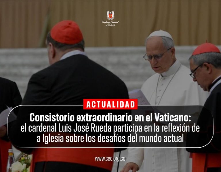 Cardenal Luis José Rueda moderó la primera sesión del Consistorio extraordinario convocado por el Papa León XIV