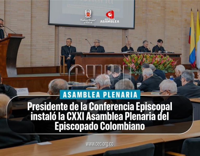 Obispos de Colombia inician su CXXI Asamblea Plenaria con un llamado a renovar la formación sacerdotal y fortalecer la esperanza