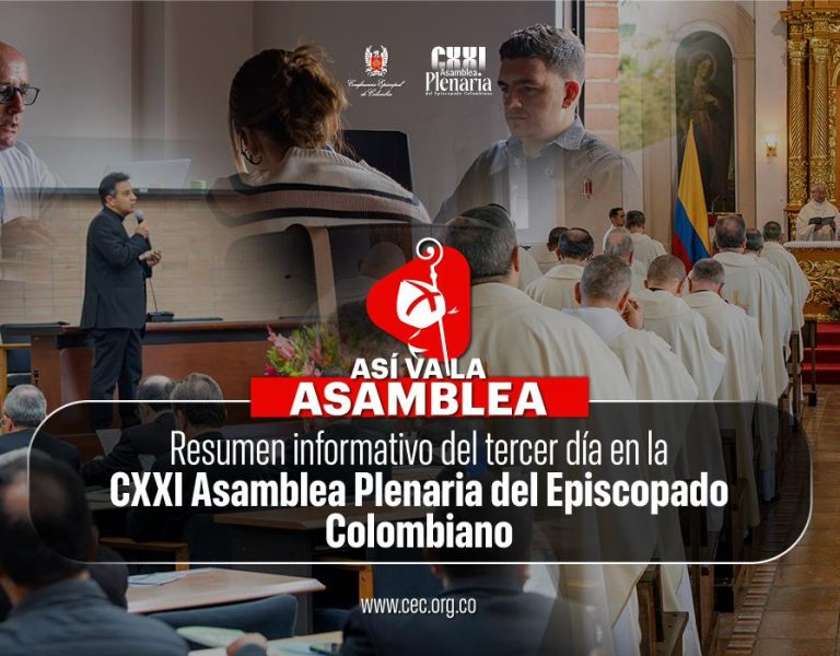 Formadores y madurez afectiva: los ejes que marcaron la tercera jornada de la CXXI Asamblea del Episcopado Colombiano
