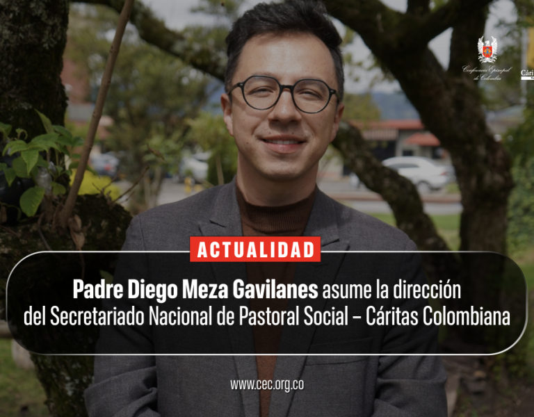 Obispos confían al padre Diego Meza Gavilanes el liderazgo de la Pastoral Social en Colombia
