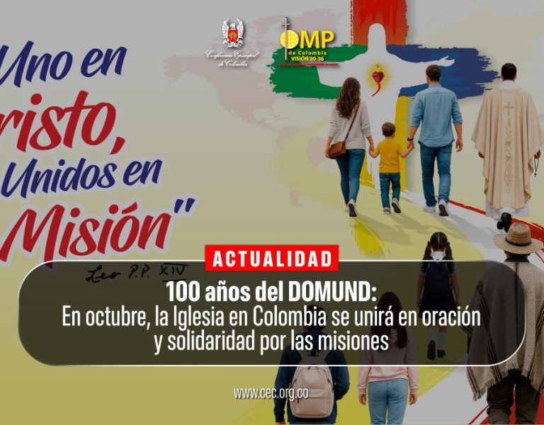 Octubre Misionero 2026: cinco semanas para renovar el compromiso evangelizador en Colombia